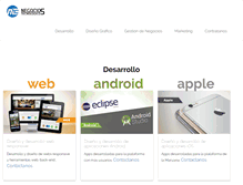 Tablet Screenshot of negociostecnologicos.net